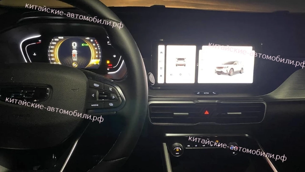 Обновленная мультимедийная система кроссовера Belgee X50