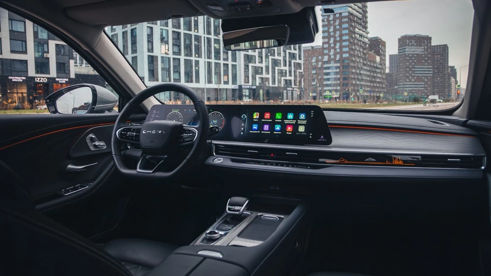 Седан Chery Arrizo 8 салон интерьер