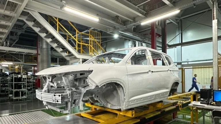 Автотор Forthing производство окраска