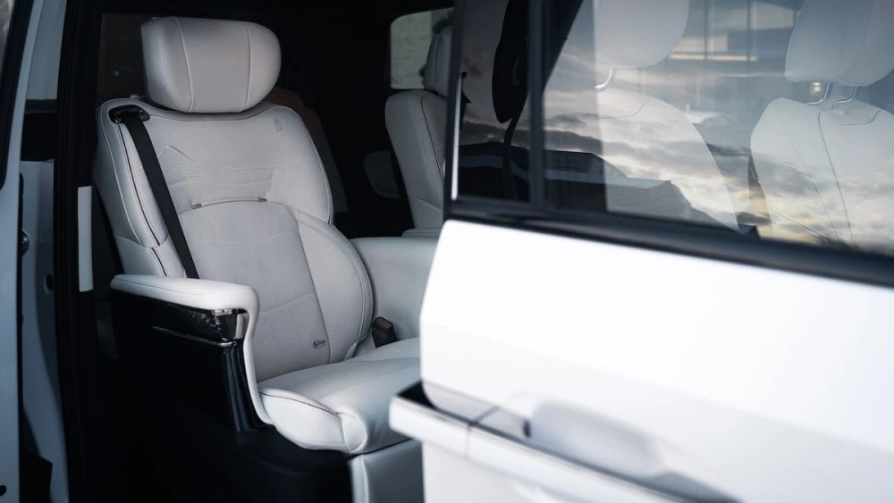 gac m8 презентация салон интерьер сиденье второго ряда