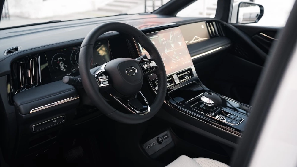 gac m8 презентация салон интерьер