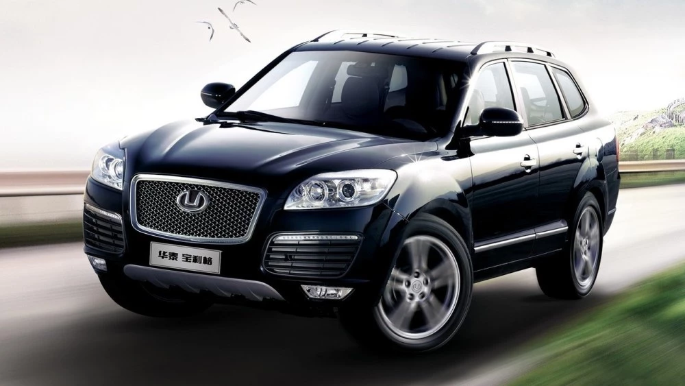 Hawtai Boliger сбоку спереди