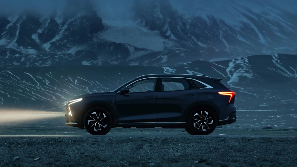 Kaiyi X7 Kunlun сбоку