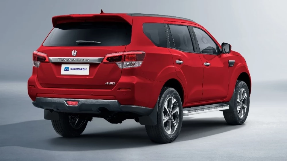 Китайский «японец» по-русски. В РФ название внедорожника Paladin будут писать на кириллице Внедорожник Oting «Паладин» Paladin сзади сбоку