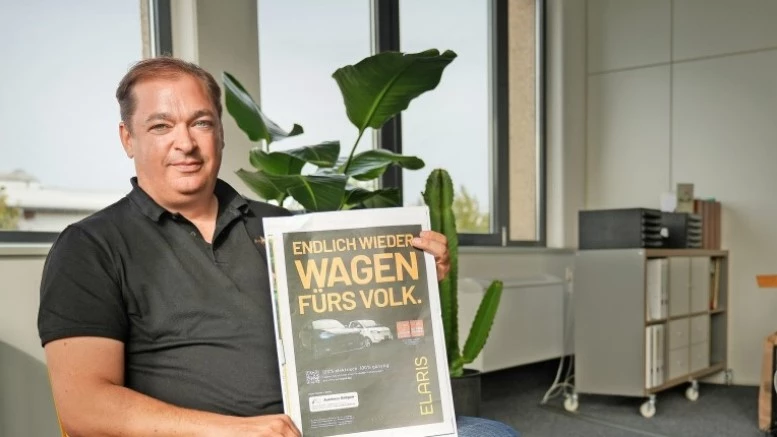 СЕО компании Elaris Ларс Стевенсон в Германии