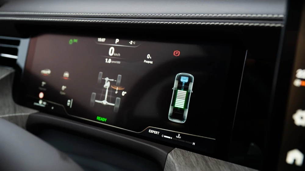 Tank 500 Urban салон интерьер приборная панель