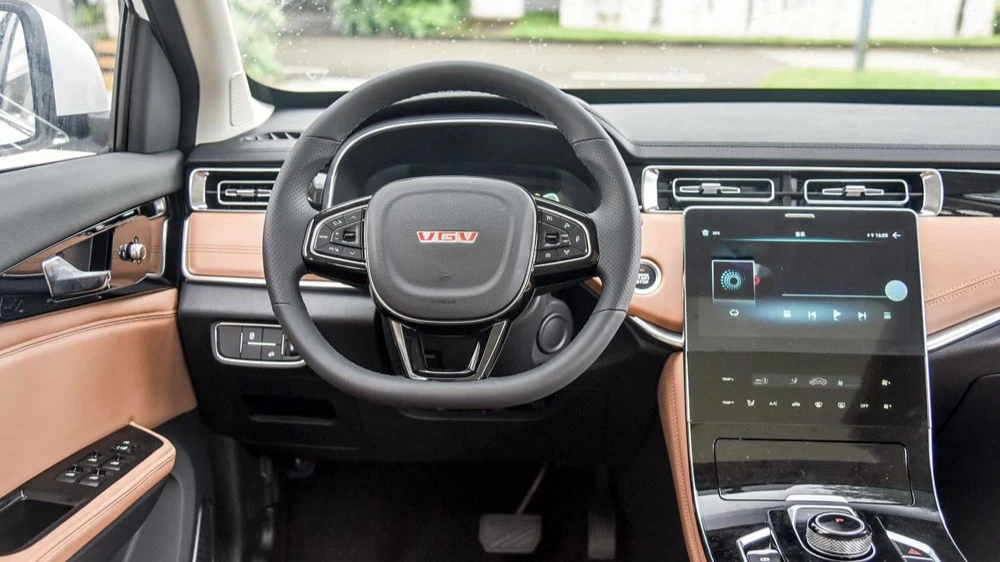 VGV U75 Plus салон интерьер