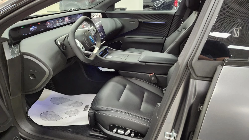 avatr 12 в России салон интерьер сиденья первый ряд