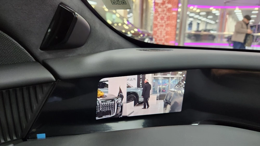 avatr 12 в России салон интерьер камеры боковые заднего вида экран