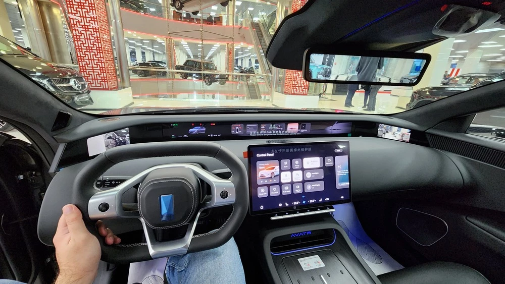 avatr 12 в России салон интерьер