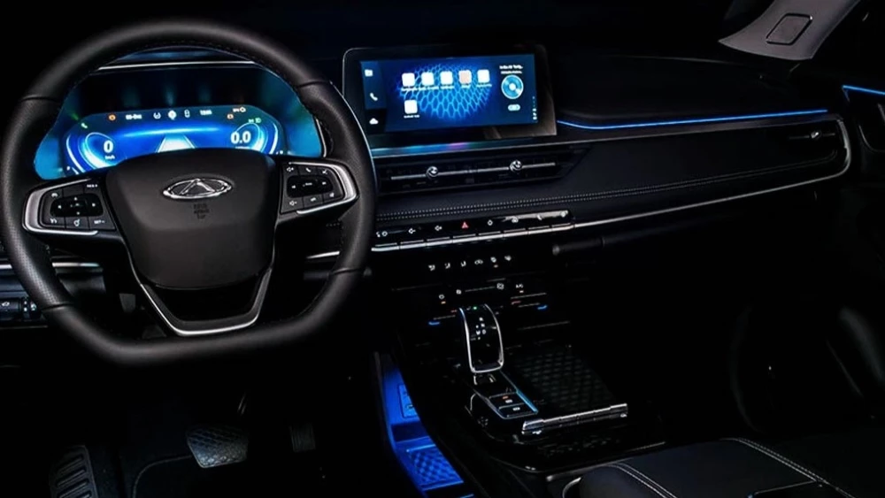 Chery Tiggo 7 Sport в Бразилии салон интерьер