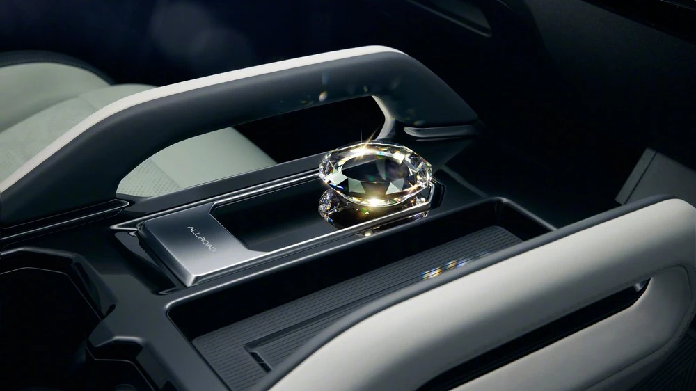 Chery iCar 03 салон интерьер тоннель селектор выбор режимов