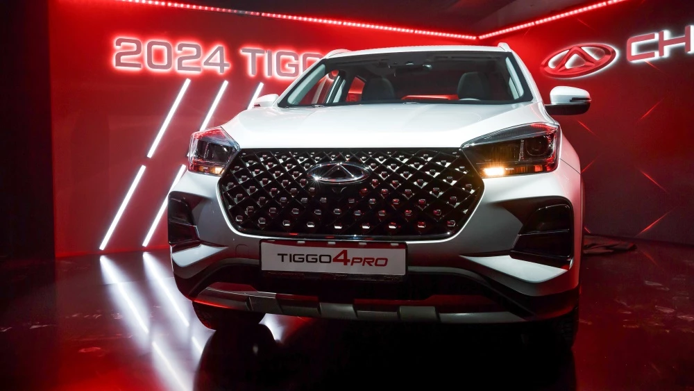chery tiggo 4 pro 18 years edition сбоку спереди презентация