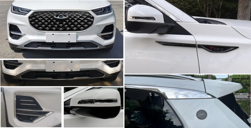 Обновленный кроссовер Chery Tiggo 8 варианты дизайна экстерьер