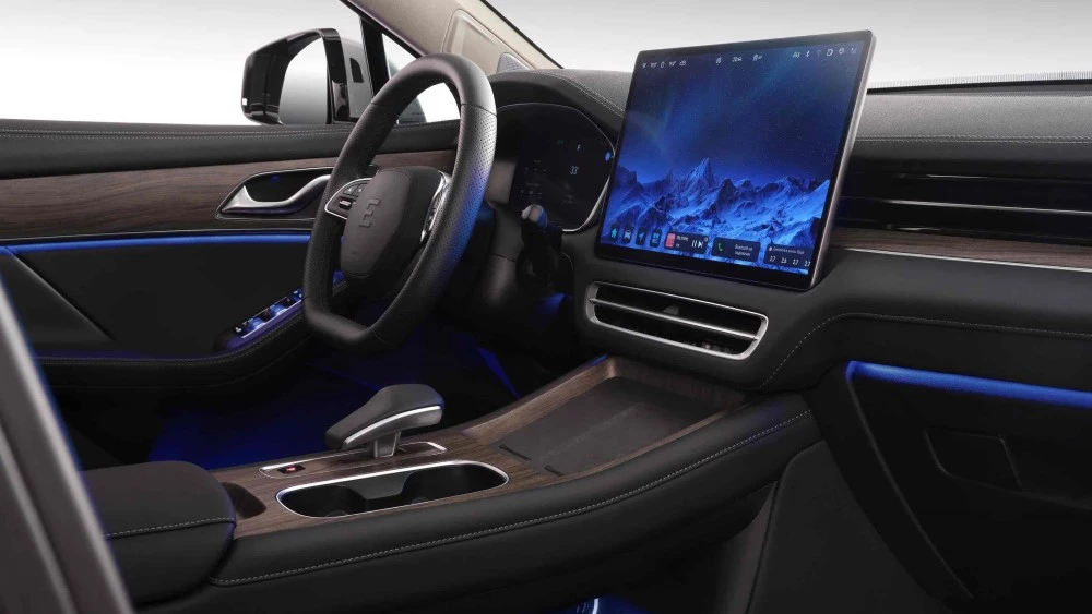 Evolute i-Jet салон интерьер первый ряд