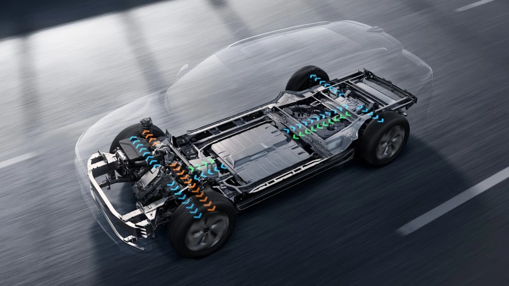 Exeed RX C-DM гибридная силовая установка схема работы гибрид