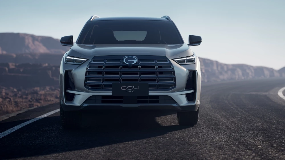 GAC GS4 Max спереди в динамике