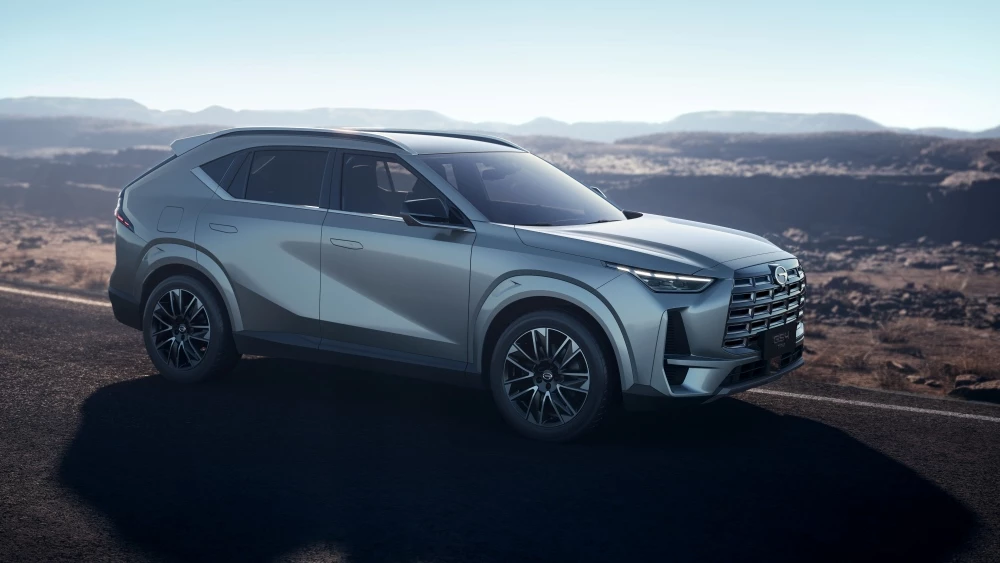 GAC GS4 Max сбоку в динамике