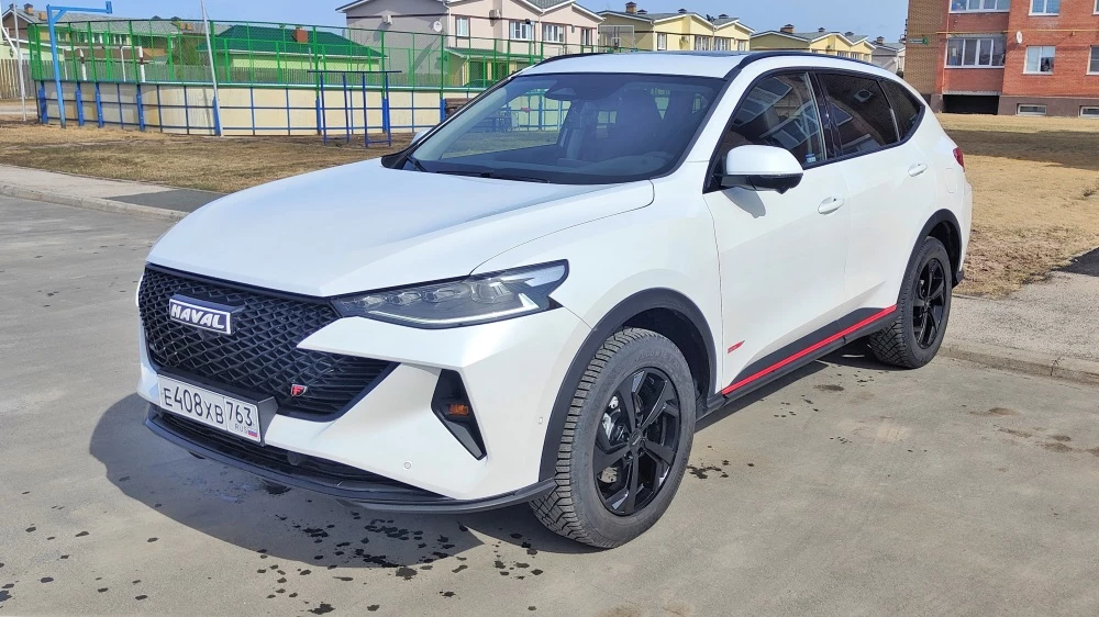 Haval F7 под микроскопом Мишина завершение проекта сбоку спереди