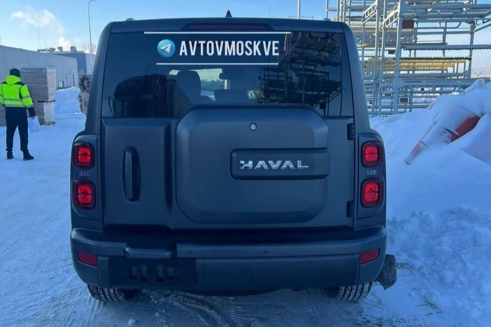 новый Haval H9 в России сзади