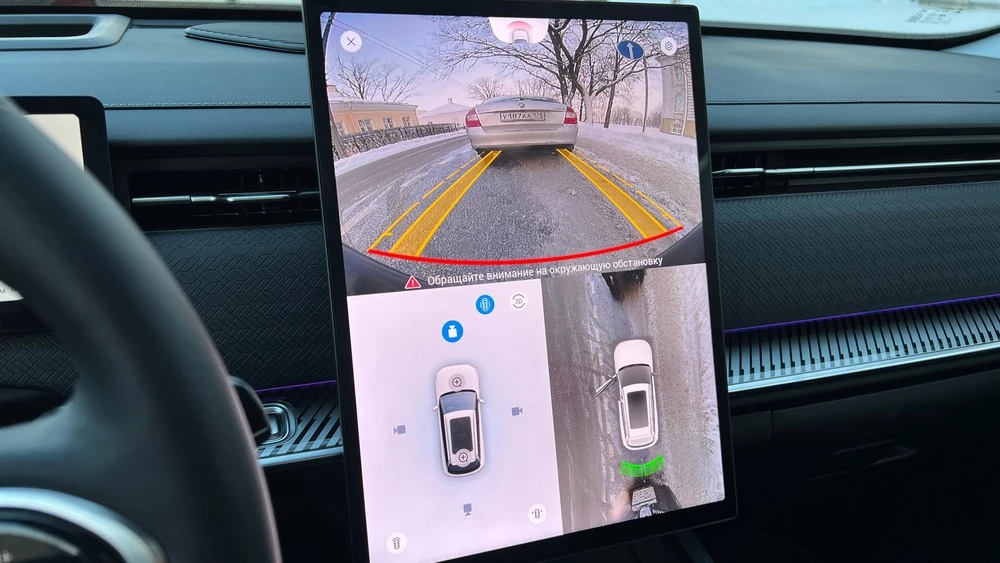 jaecoo J7 тест салон интерьер мультимедиа медиасистема