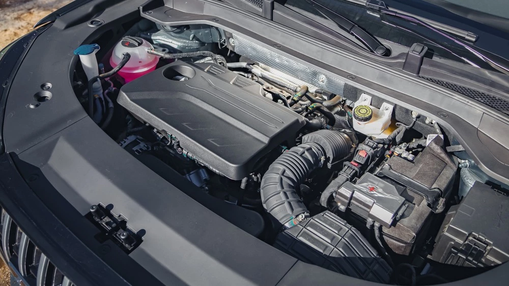 Jaecoo J8 тест мотор двигатель капот