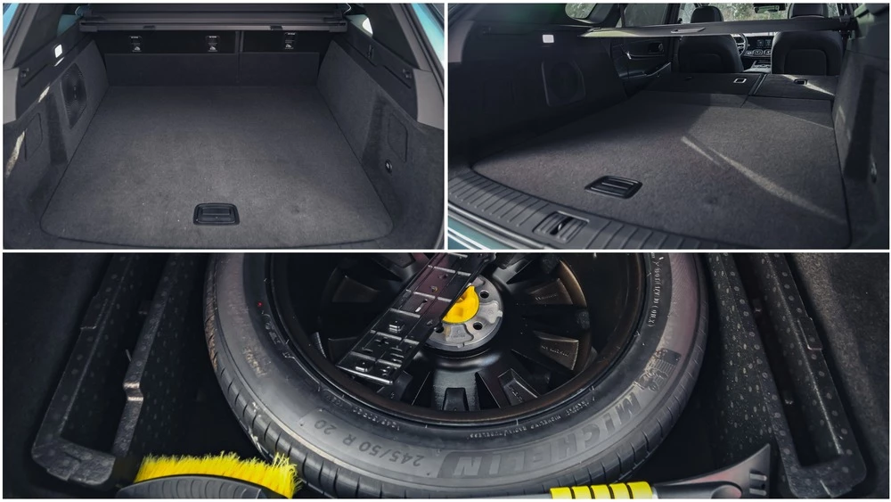 Jaecoo J8 тест салон интерьер багажник запаска