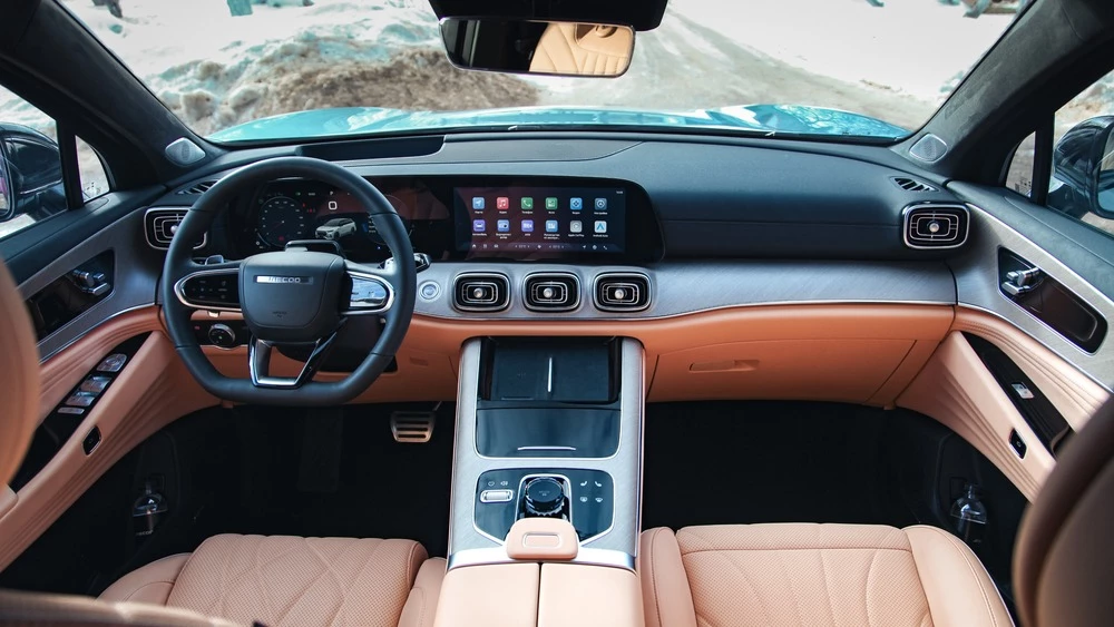 Jaecoo J8 тест салон интерьер