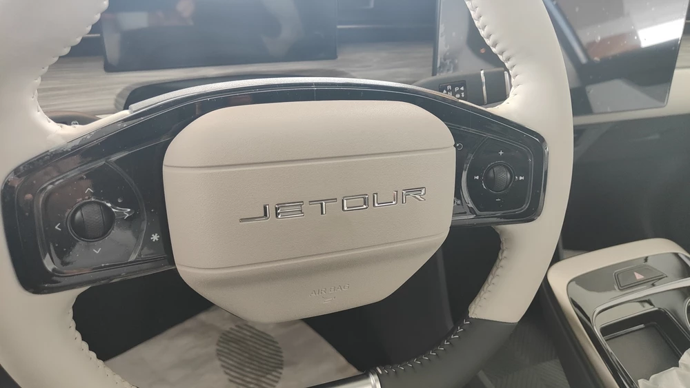 jetour dashing тест мишина салон интерьер рулевое колесо