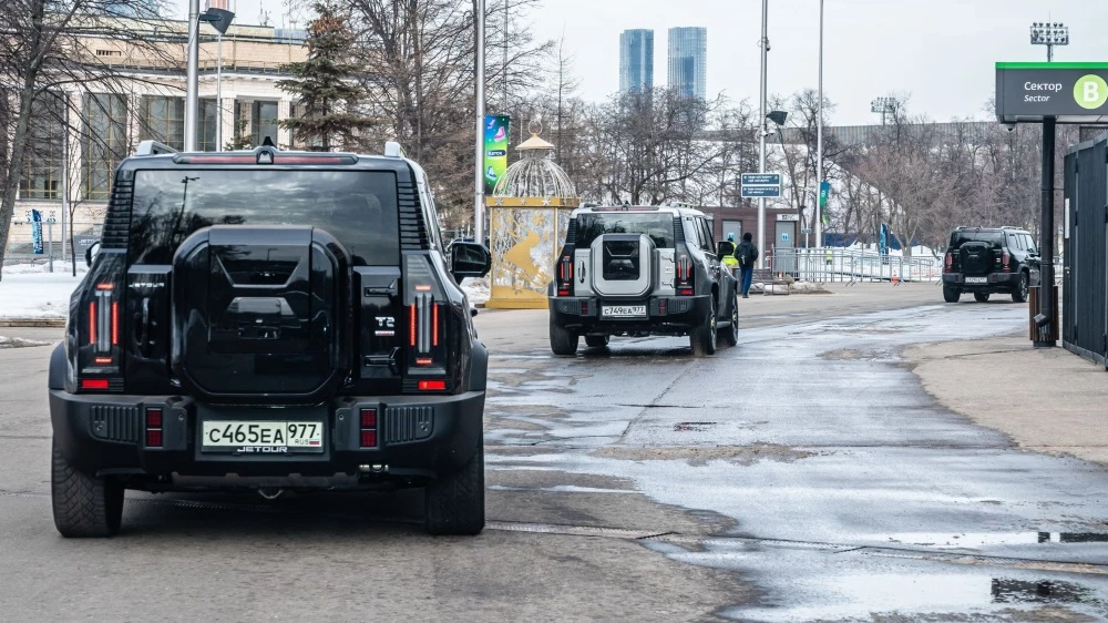 Jetour T2 сзади