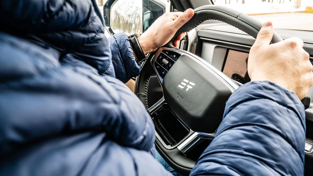 Jetour T2 салон интерьер за рулем