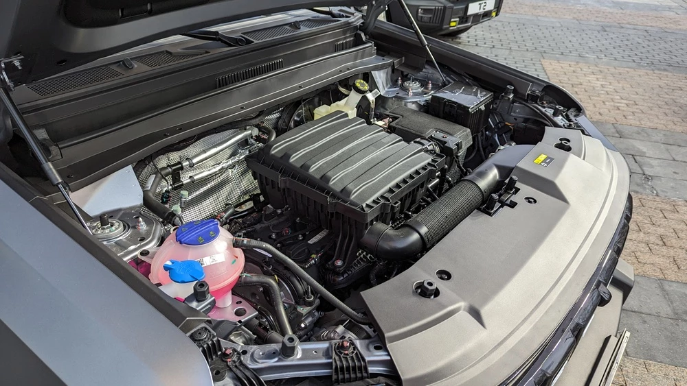 Jetour T2 капот двигатель мотор