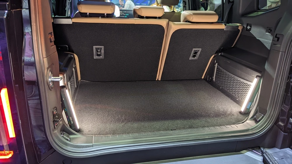 Jetour T2 салон интерьер презентация багажник