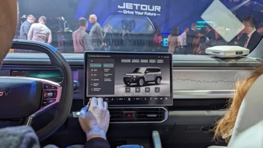 Jetour T2 салон интерьер презентация