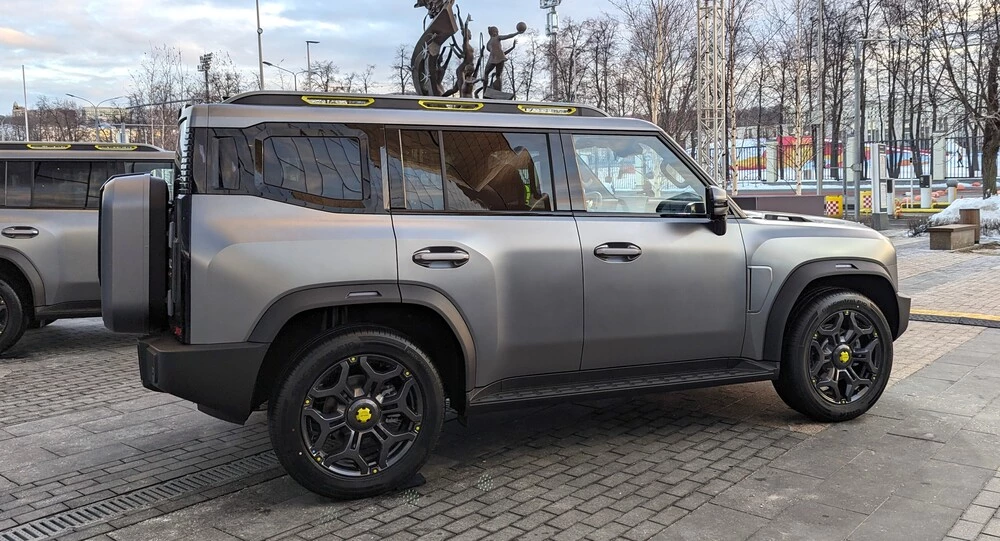 Jetour T2 презентация сбоку