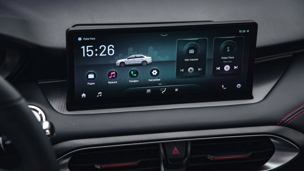 Kaiyi E5 салон мультимедиа медиасистема