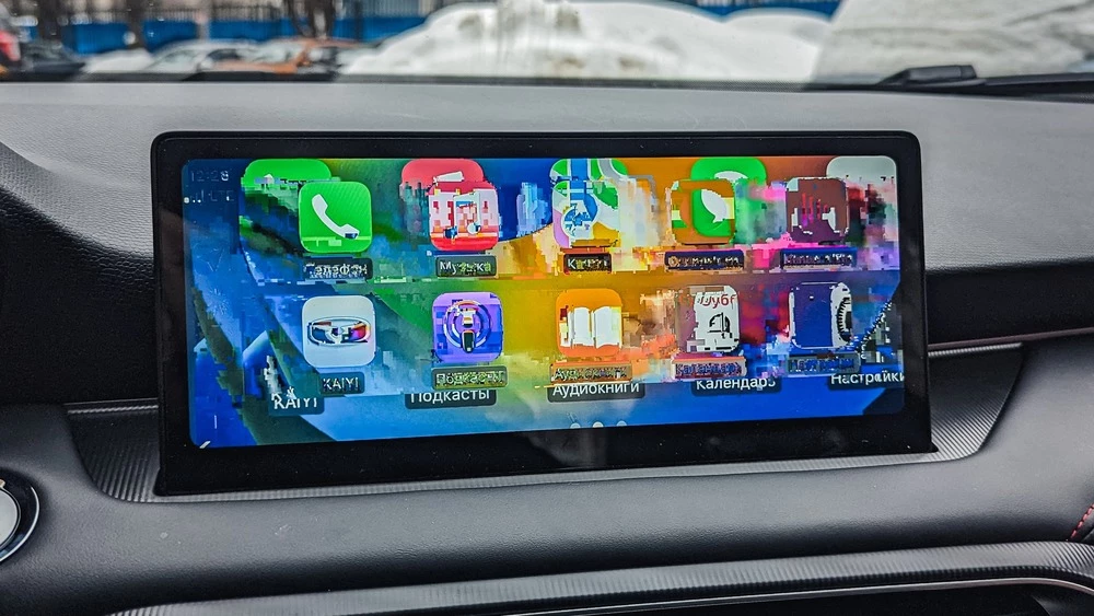 Kaiyi E5 салон мультимедиа медиасистема глюк