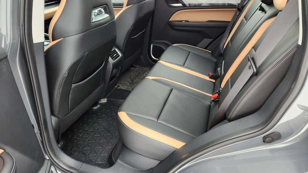 Livan X6 Pro салон интерьер второй ряд сиденья