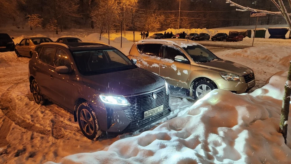 Livan X6 Pro и Geely Emgrand X7