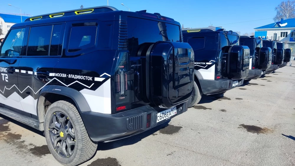 Jetour Т2 сбоку сзади