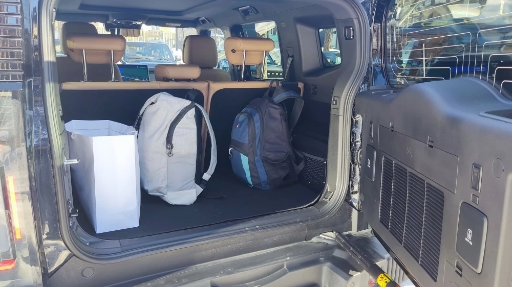 Jetour Т2 салон интерьер багажник