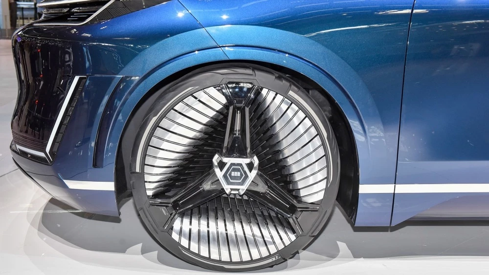 Концептуальный Geely Galaxy Starship колесный диск в Пекине