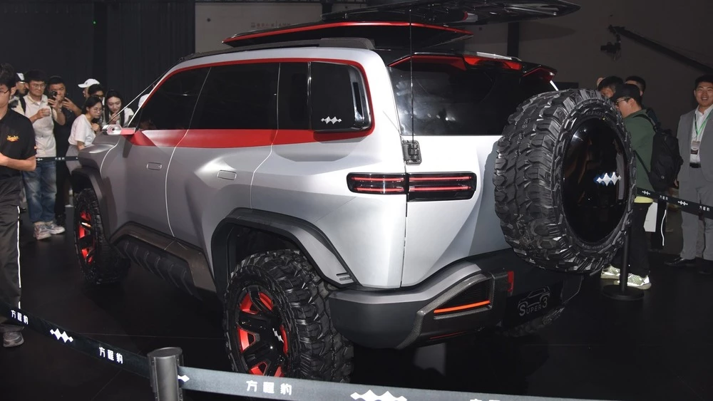 FangChengBao Super 3 сбоку сзади