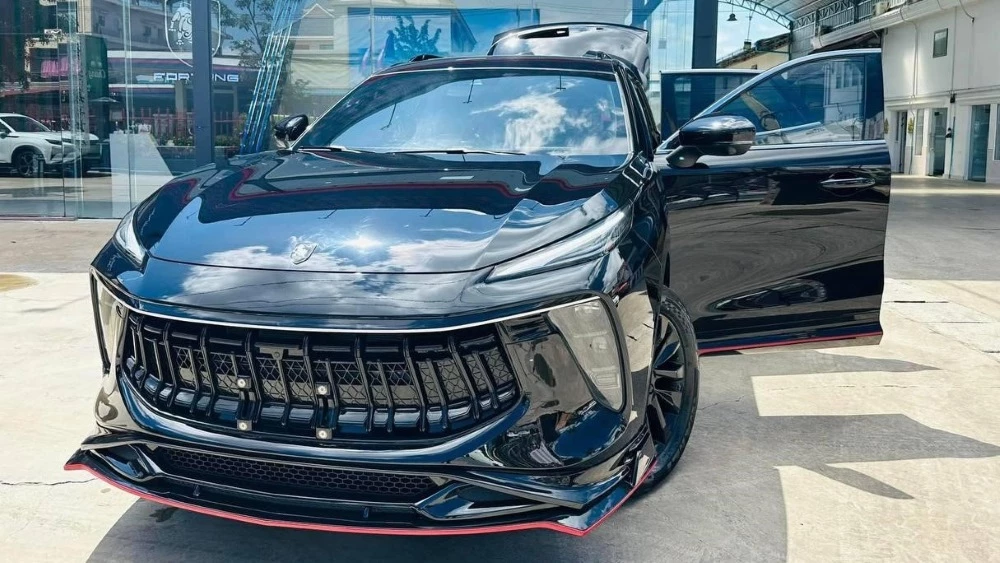 Forthing T5 EVO спереди обвес перед решетка