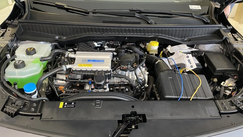 GAC GS3 двигатель мотор капот