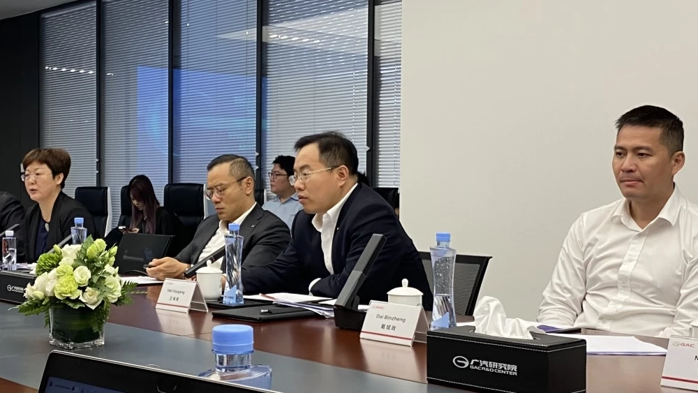 gac motor компания топ-менеджеры пресс-конференция