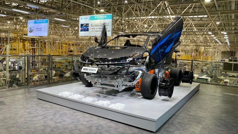 Кузов автомобиля GAC Aion Hyper SSR завод
