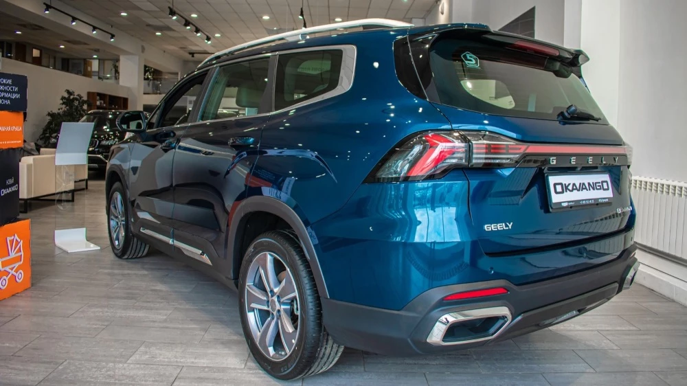 Geely Okavango в автосалоне новый купить Кунцево синий
