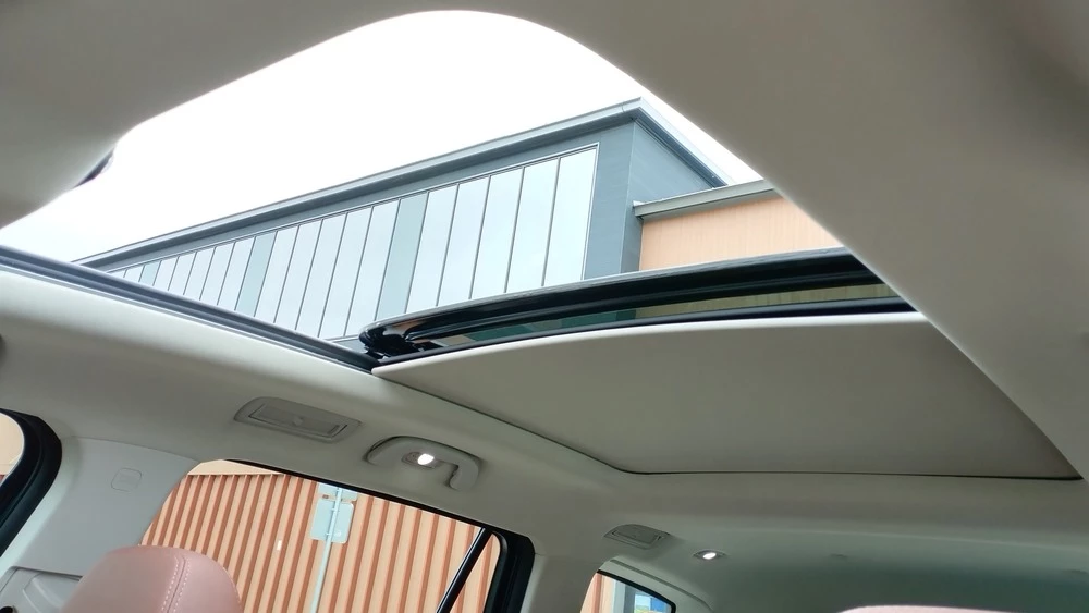 минивэн Haima 7x тест салон интерьер панорамная крыша