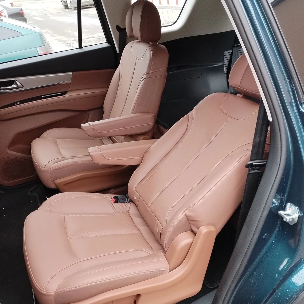 минивэн Haima 7x тест салон интерьер второй ряд сиденья